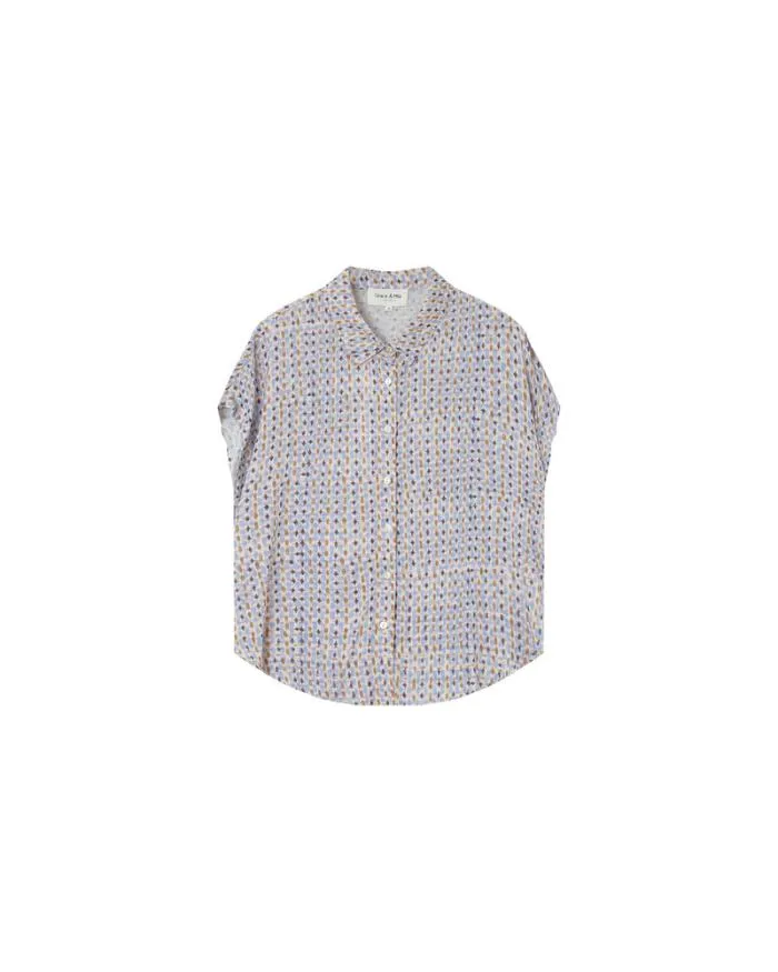 SHIRT BLEU MATRIOCHKA Shop Grace and Mila Shortsleeves Shirts
