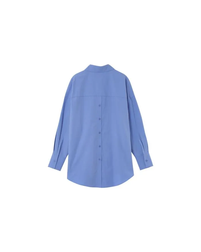 SHIRT BLEU NESRINE Shop Grace and Mila Longsleeves Shirts