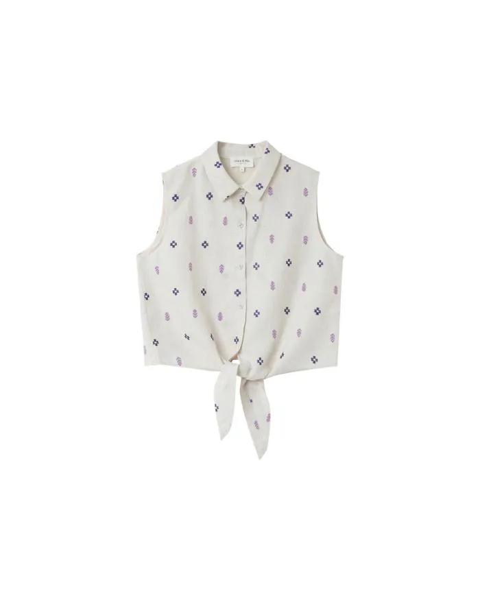 SHIRT PARME MILKY Shop Grace and Mila Shortsleeves Shirts