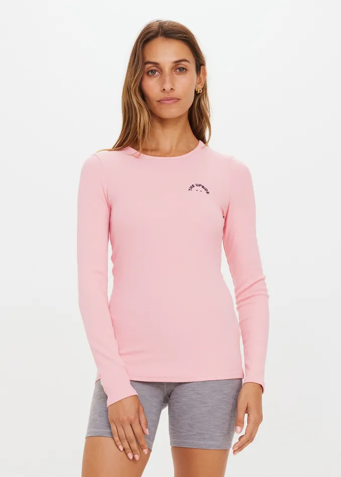 Shirts and Tanks Women THE UPSIDE RIB CHRISSY LONG SLEEVE TOP