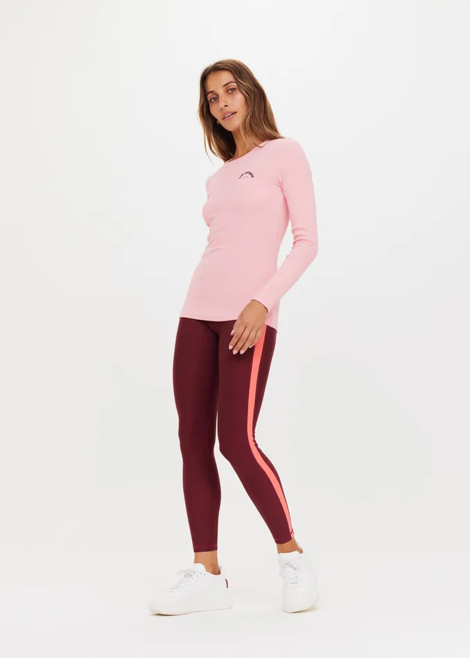 Shirts and Tanks Women THE UPSIDE RIB CHRISSY LONG SLEEVE TOP Shirts and Tanks Women THE UPSIDE RIB CHRISSY LONG SLEEVE TOP