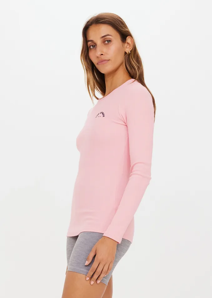 Shirts and Tanks Women THE UPSIDE RIB CHRISSY LONG SLEEVE TOP Shirts and Tanks Women THE UPSIDE RIB CHRISSY LONG SLEEVE TOP