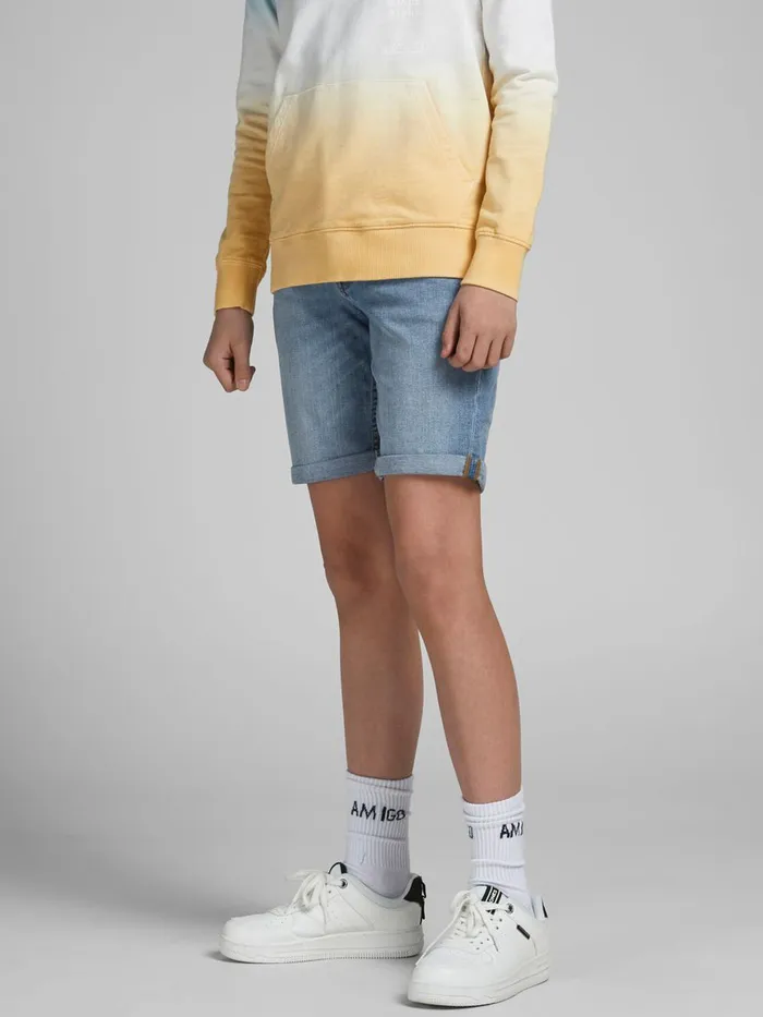 Shirts JACK and JONES Junior BOYS RICK ORIGINAL DENIM SHORTS Blue Blue Denim Popular
