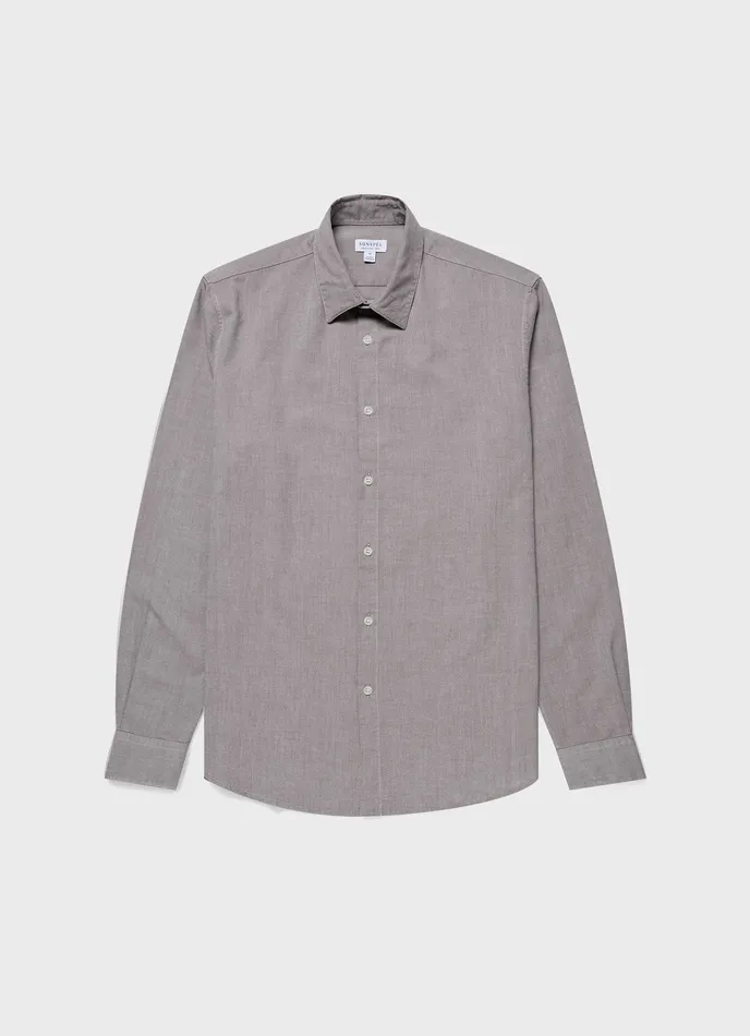 Shirts Men Oxford Shirt Light Khaki ussunspel
