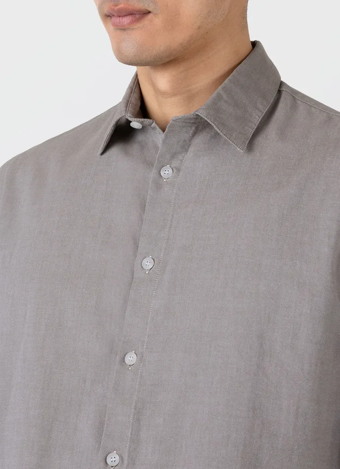 Shirts Men Oxford Shirt Light Khaki ussunspel