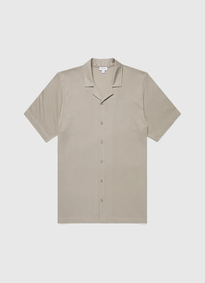 Shirts Riviera Camp Collar Shirt Ash Grey 8211 ussunspel Men