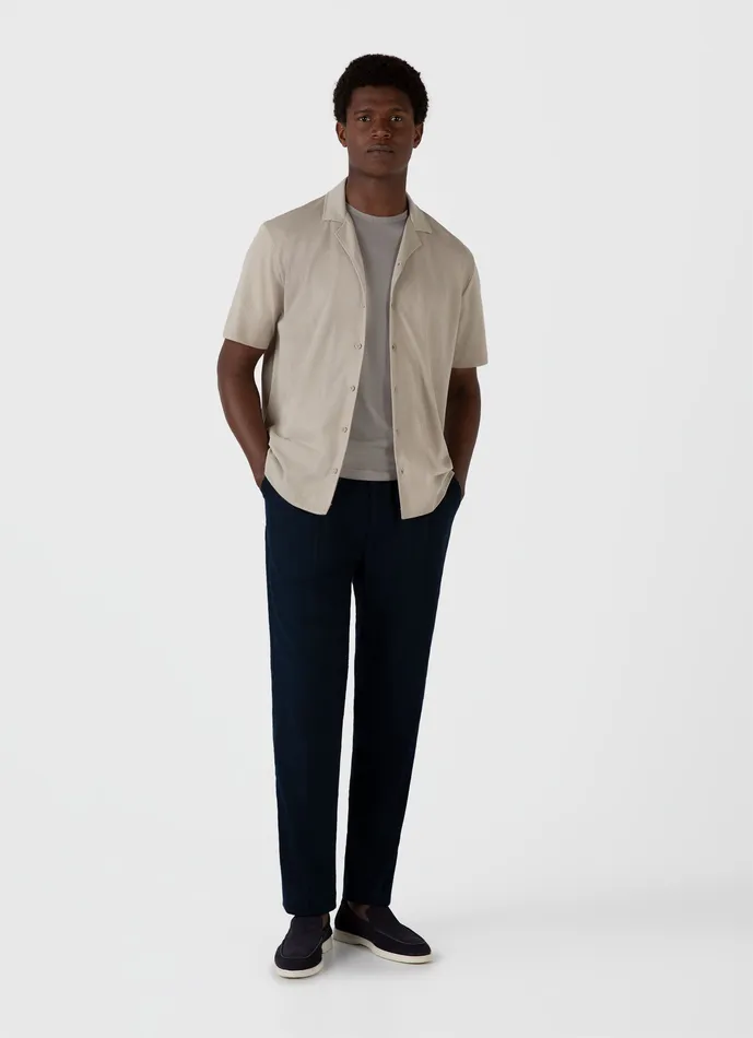 Shirts Riviera Camp Collar Shirt Ash Grey 8211 ussunspel Men Shirts Riviera Camp Collar Shirt Ash Grey 8211 ussunspel Men