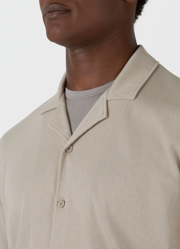Shirts Riviera Camp Collar Shirt Ash Grey 8211 ussunspel Men Shirts Riviera Camp Collar Shirt Ash Grey 8211 ussunspel Men