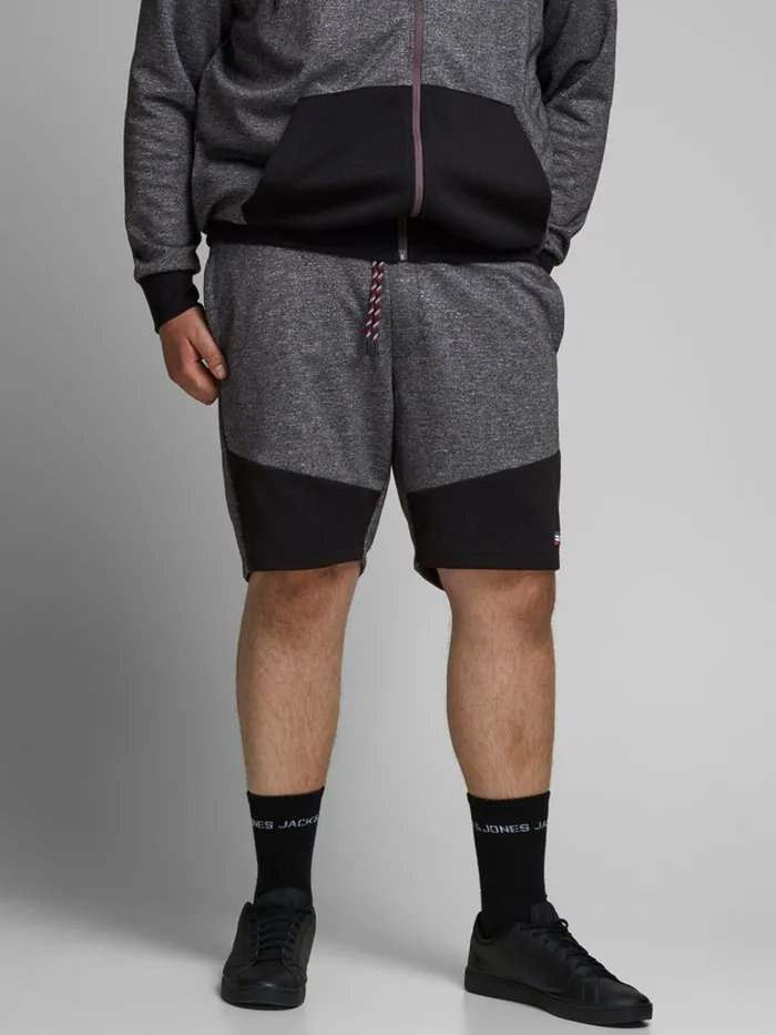 Shorts JACK and JONES Mens DRAWSTRING PLUS SIZE SHORTS Black Pirate Black Gift Ideas Shorts JACK and JONES Mens DRAWSTRING PLUS SIZE SHORTS Black Pirate Black Gift Ideas