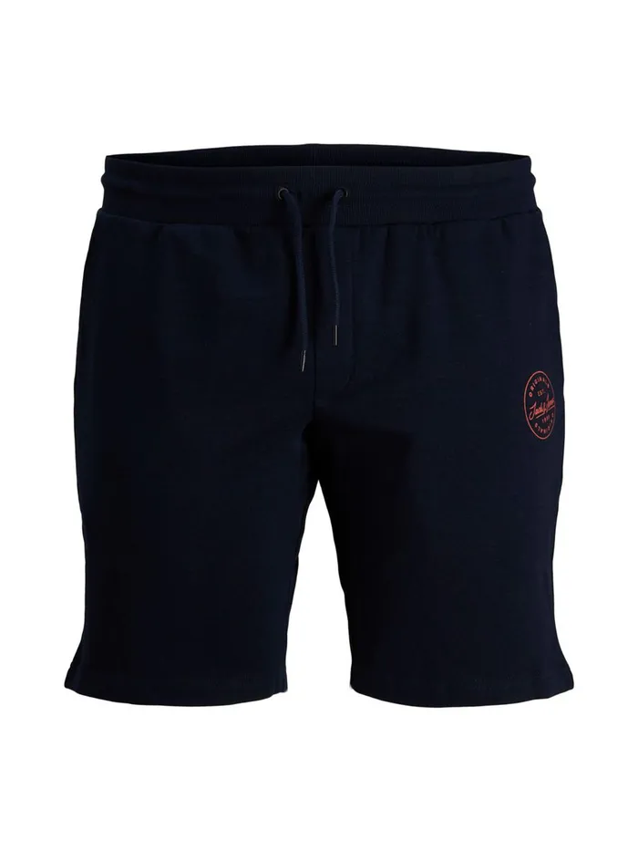 Shorts JACK and JONES Mens LOOPBACK PLUS SIZE SWEAT SHORTS Blue Navy Blazer Online
