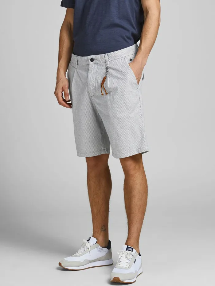 Shorts JACK and JONES Mens MILTON AKM CHINO SHORTS Grey Vintage Indigo For Sale Shorts JACK and JONES Mens MILTON AKM CHINO SHORTS Grey Vintage Indigo For Sale