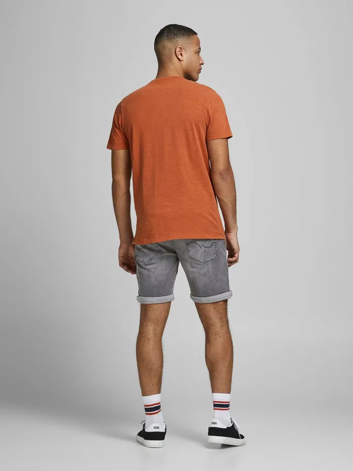 Shorts JACK and JONES Mens RICK ORIGINAL NA 039 DENIM SHORTS Grey Grey Denim Near Me