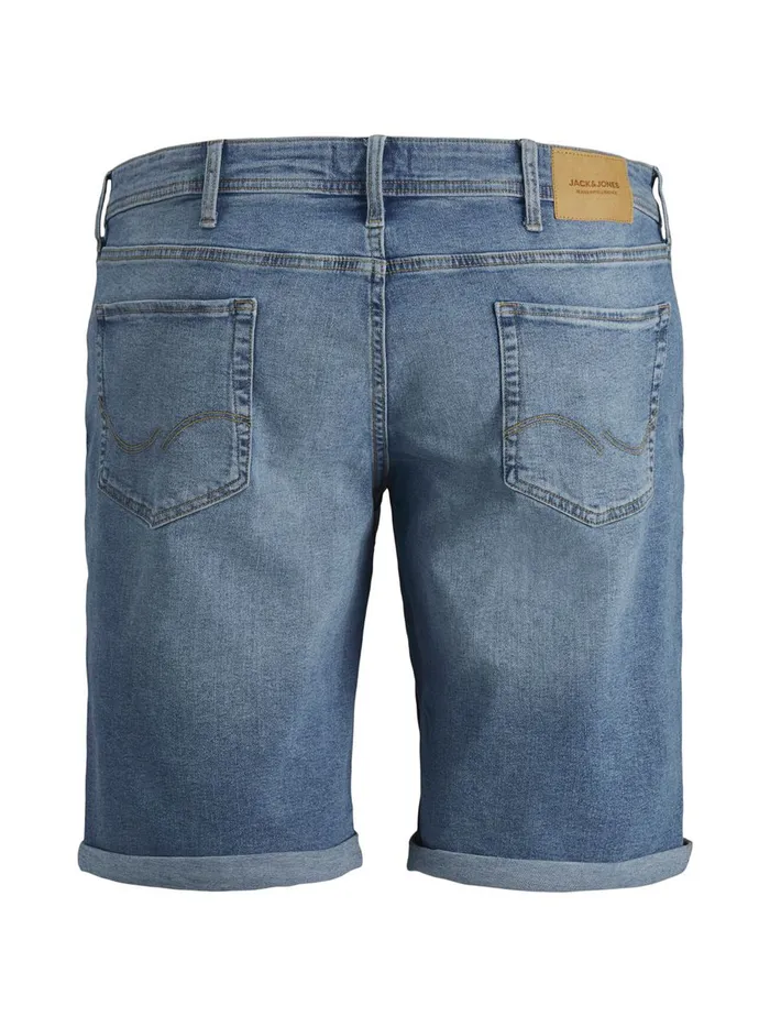 Shorts JACK and JONES Mens RICK ORIGINAL PLUS SIZE DENIM SHORTS Blue Blue Denim Gift for Friend