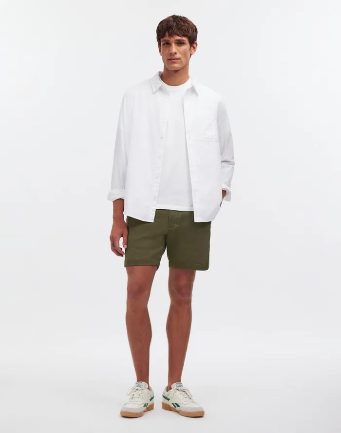 Shorts Men Madewell 7034 Chino Shorts Deep Green