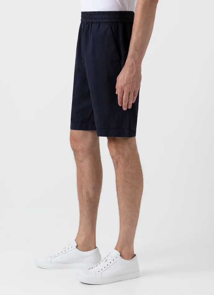 Shorts Men ussunspel Cotton Linen Drawstring Shorts Navy Shorts Men ussunspel Cotton Linen Drawstring Shorts Navy