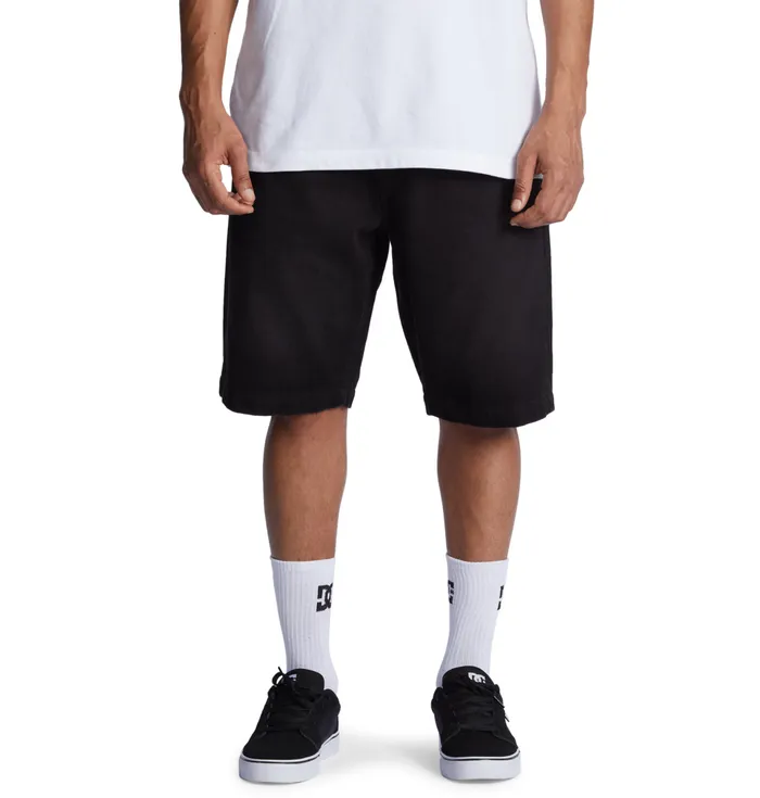 Shorts Men Worker Baggy Denim Shorts black wash DC Shoes