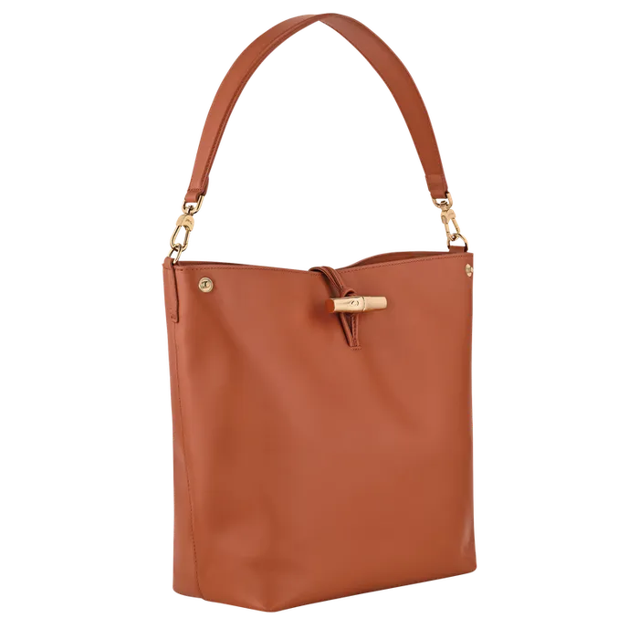 Shoulder bags Le Roseau M Hobo bag Bark Longchamp Women Shoulder bags Le Roseau M Hobo bag Bark Longchamp Women
