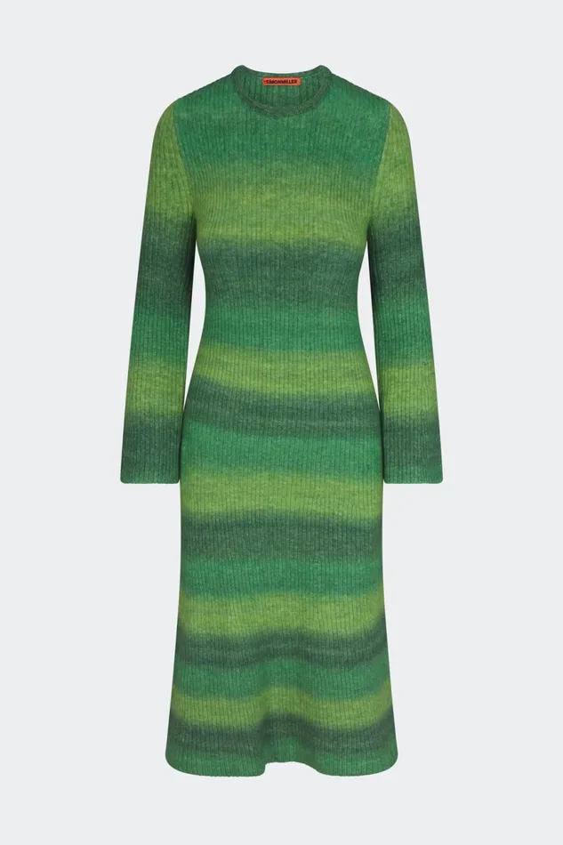 Simon Miller Knitwear Women Axon Dress In Gummy Green Multi