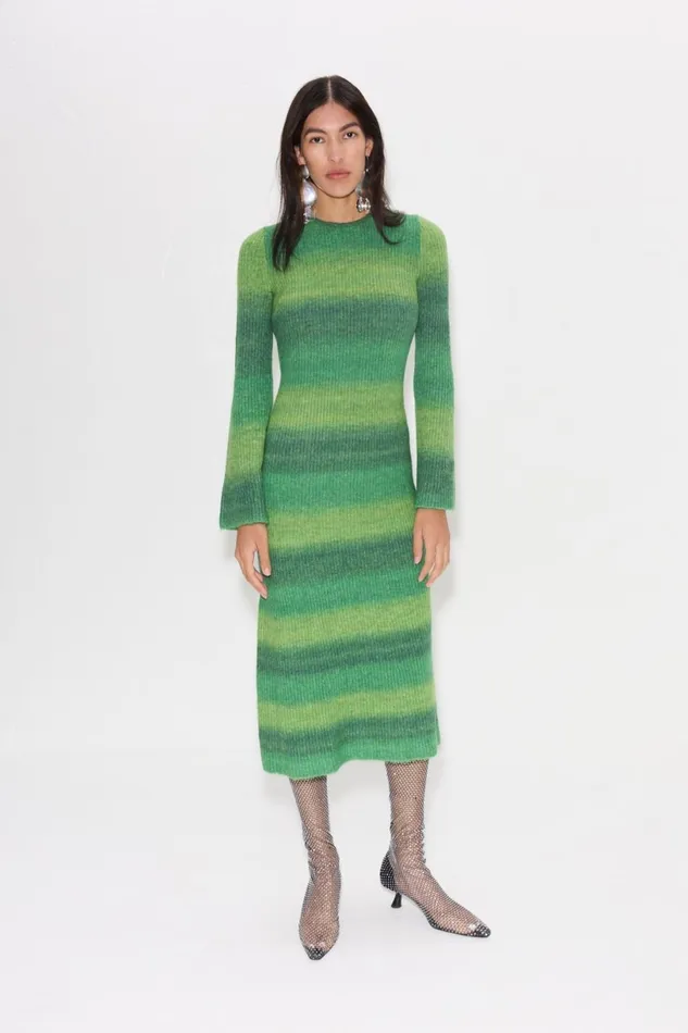 Simon Miller Knitwear Women Axon Dress In Gummy Green Multi