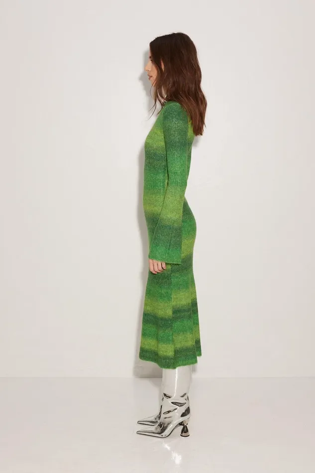 Simon Miller Knitwear Women Axon Dress In Gummy Green Multi