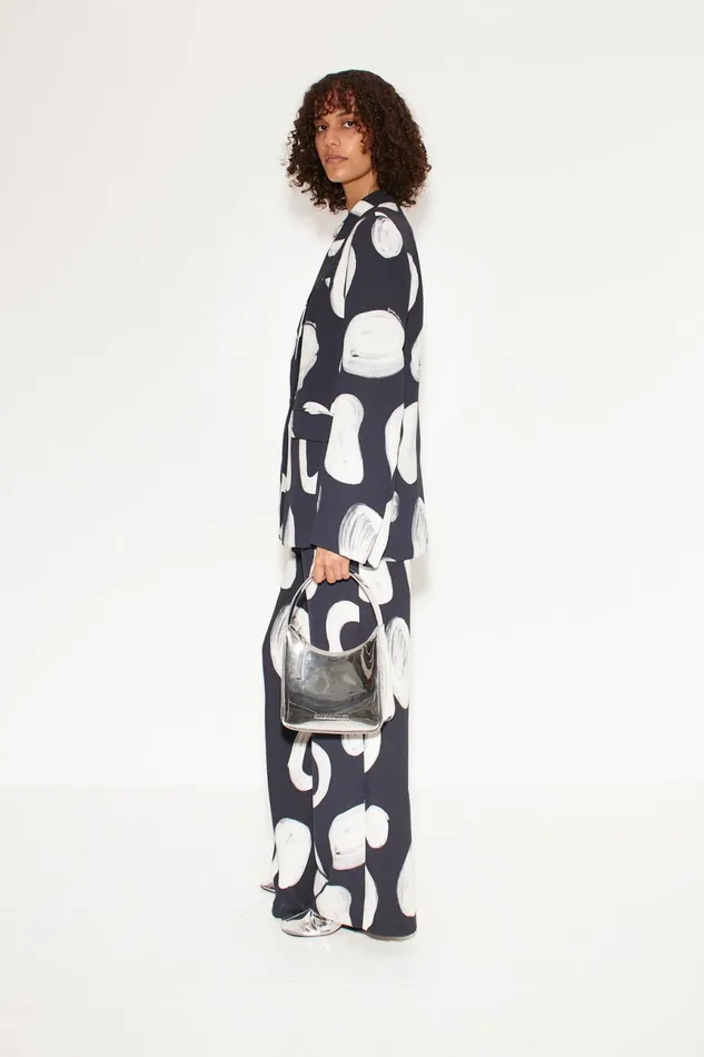 Simon Miller Sets Women Lennox Crepe Jacket In Painted Dot Simon Miller Sets Women Lennox Crepe Jacket In Painted Dot