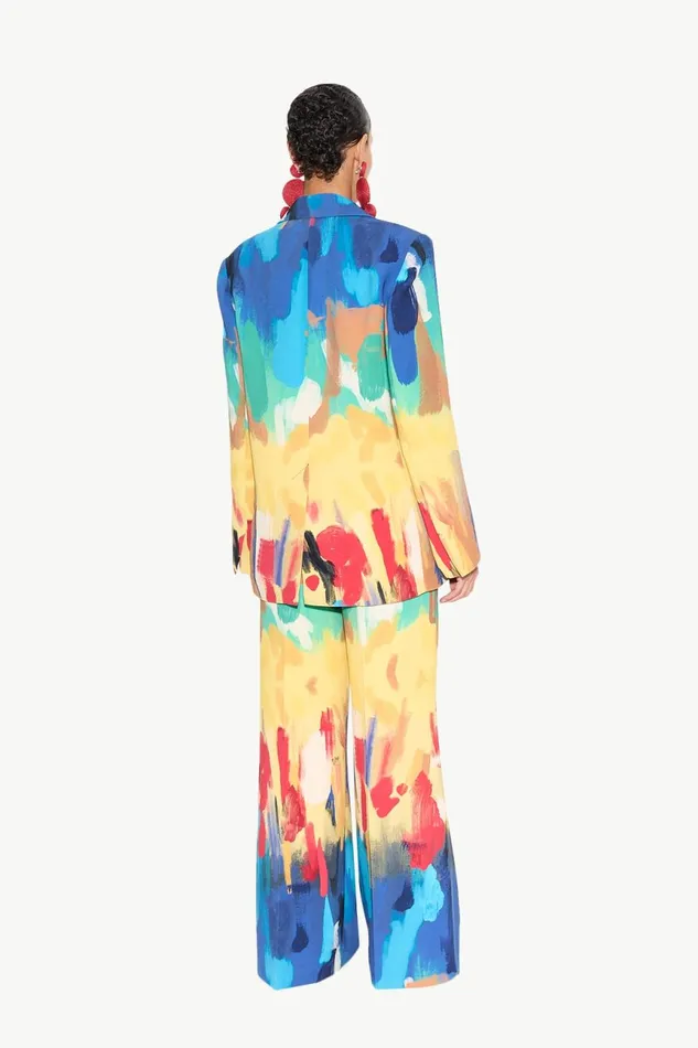 Simon Miller Sets Women Lennox Crepe Jacket In Palette Print Simon Miller Sets Women Lennox Crepe Jacket In Palette Print