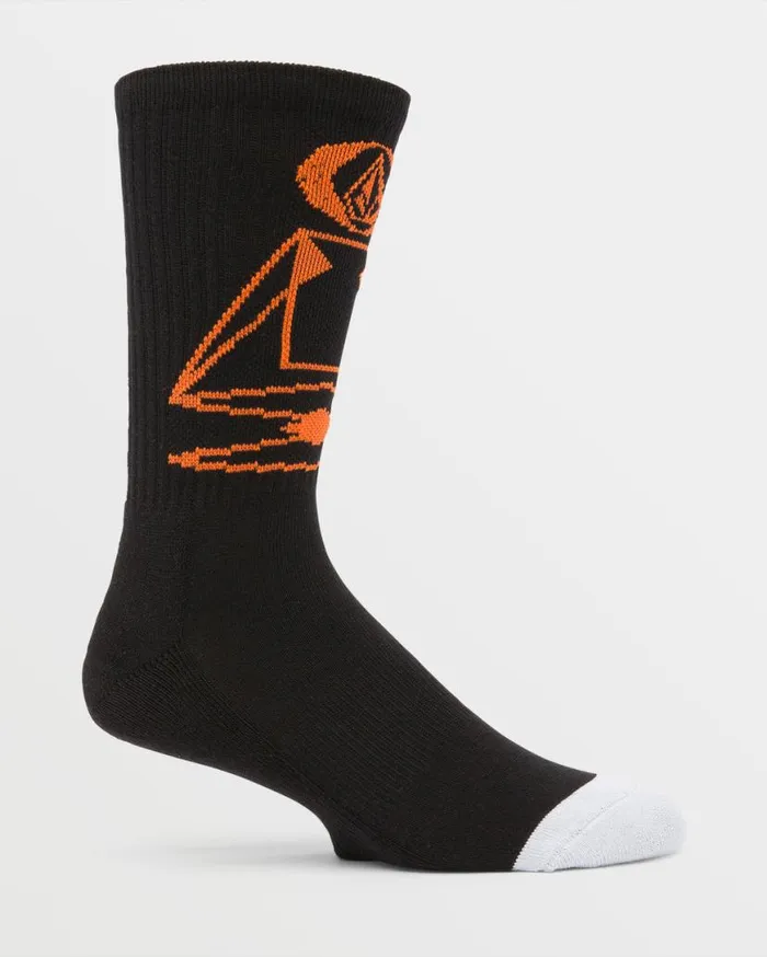 Skate Vitals Remy Stratton Socks 8211 Black Mens Volcom Socks