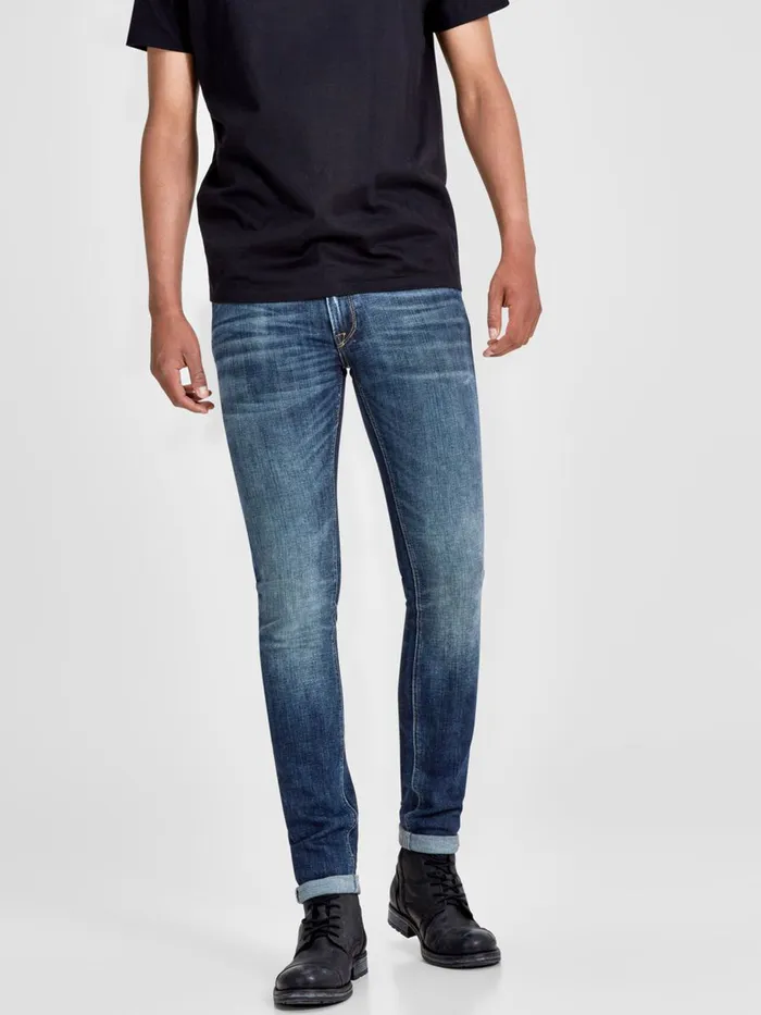 Skinny Jeans JACK and JONES Mens LIAM ORIGINAL JJ 019 50SPS SKINNY FIT JEANS Blue Blue Denim Skinny Jeans JACK and JONES Mens LIAM ORIGINAL JJ 019 50SPS SKINNY FIT JEANS Blue Blue Denim