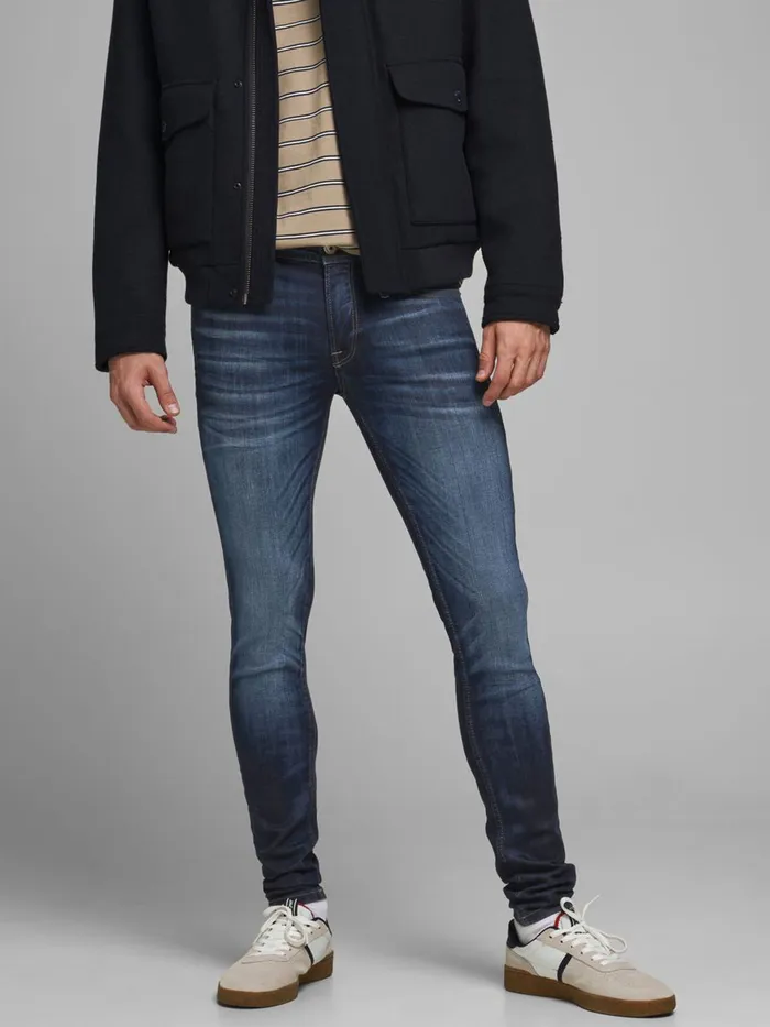 Skinny Jeans JACK and JONES Mens LIAM ORIGINAL JOS 991 SKINNY FIT JEANS Blue Blue Denim Skinny Jeans JACK and JONES Mens LIAM ORIGINAL JOS 991 SKINNY FIT JEANS Blue Blue Denim