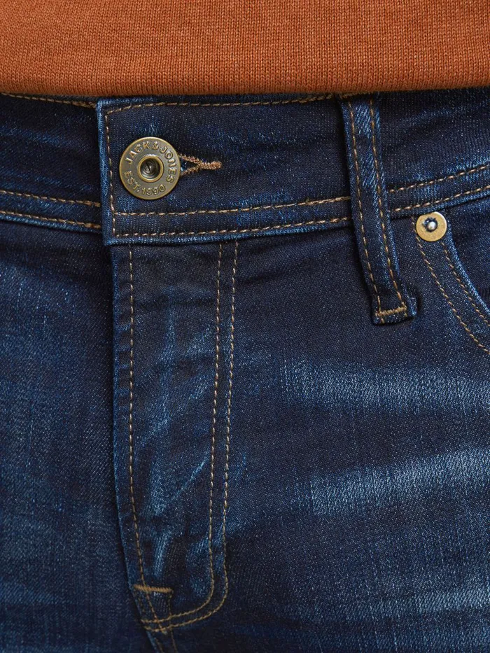 Skinny Jeans JACK and JONES Mens TOM ORIGINAL JOS 991 SKINNY FIT JEANS Blue Blue Denim