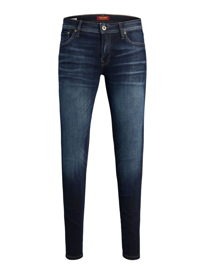 Skinny Jeans JACK and JONES Mens TOM ORIGINAL JOS 991 SKINNY FIT JEANS Blue Blue Denim