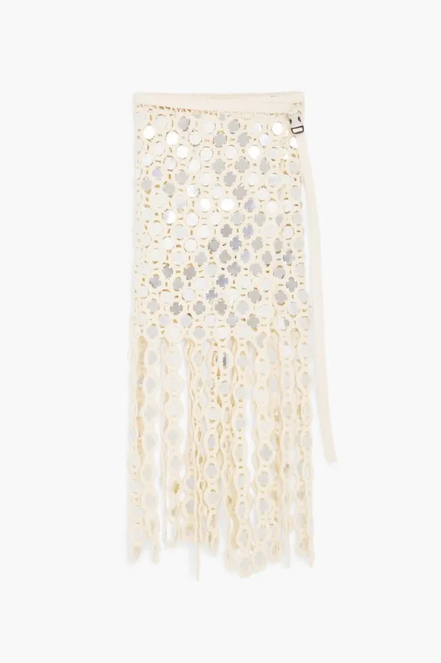 Skirts And Shorts Women Desigual Wrap Skirt White