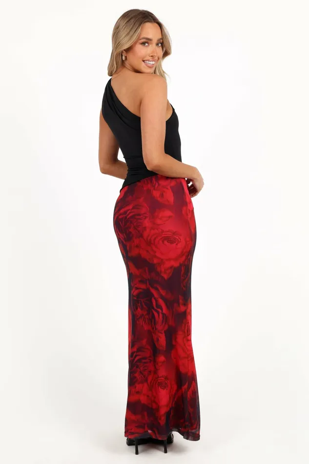 Skirts Women Petal and Pup Cici Maxi Skirt Rose Print