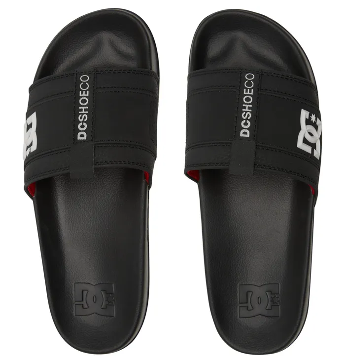 Slides Lynx Slides blackgreyred 8211 DC Shoes Men