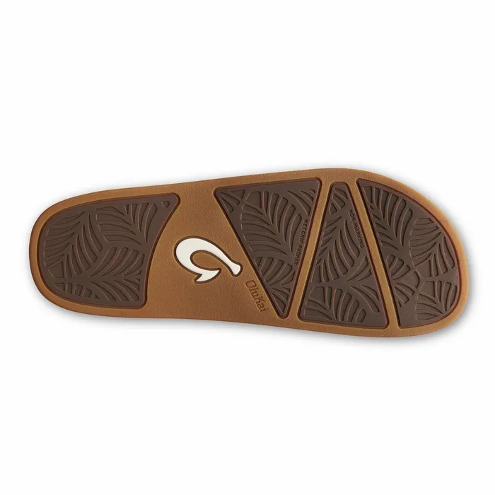 Slides Women Olukai Kmola Leather Slide Sandals 8211 Tan