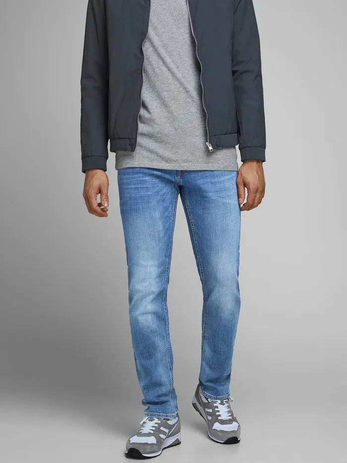 Slim and Straight Jeans JACK and JONES Mens TIM ORIGINAL AM 781 50SPS SLIMSTRAIGHT FIT JEANS Blue Blue Denim Slim and Straight Jeans JACK and JONES Mens TIM ORIGINAL AM 781 50SPS SLIMSTRAIGHT FIT JEANS Blue Blue Denim