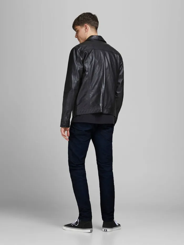 Slim Jeans JACK and JONES Mens GLENN KOBE JJ 462 SLIM FIT JEANS Blue Blue Denim