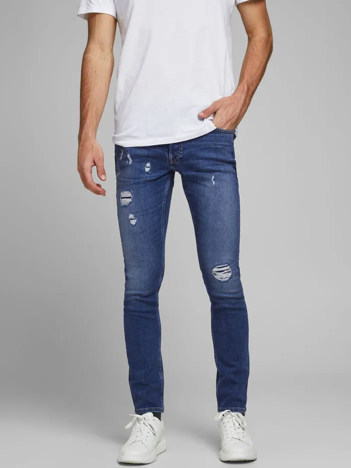 Slim Jeans JACK and JONES Mens GLENN ORIGINAL CJ 929 SLIM FIT JEANS Blue Blue Denim Slim Jeans JACK and JONES Mens GLENN ORIGINAL CJ 929 SLIM FIT JEANS Blue Blue Denim