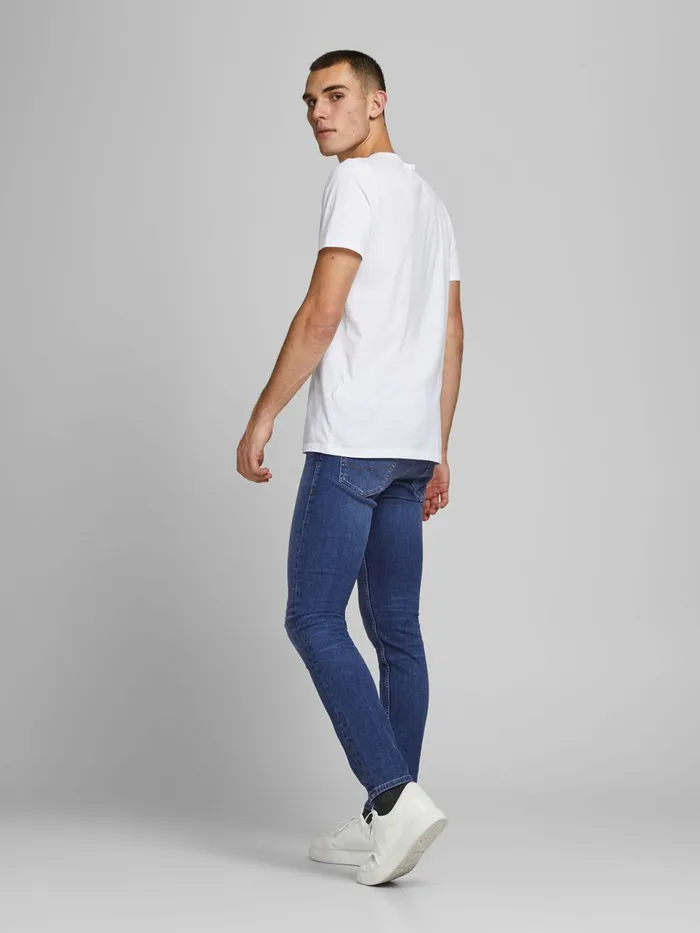 Slim Jeans JACK and JONES Mens GLENN ORIGINAL CJ 929 SLIM FIT JEANS Blue Blue Denim