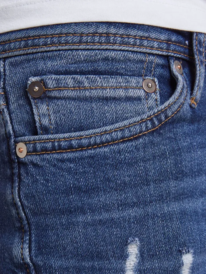 Slim Jeans JACK and JONES Mens GLENN ORIGINAL CJ 929 SLIM FIT JEANS Blue Blue Denim
