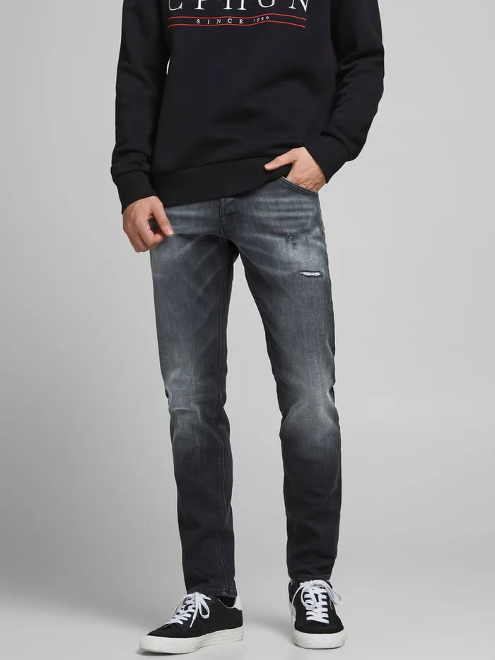 Slim Jeans JACK and JONES Mens GLENN ORIGINAL GE 737 SLIM FIT JEANS Blue Blue Denim Slim Jeans JACK and JONES Mens GLENN ORIGINAL GE 737 SLIM FIT JEANS Blue Blue Denim