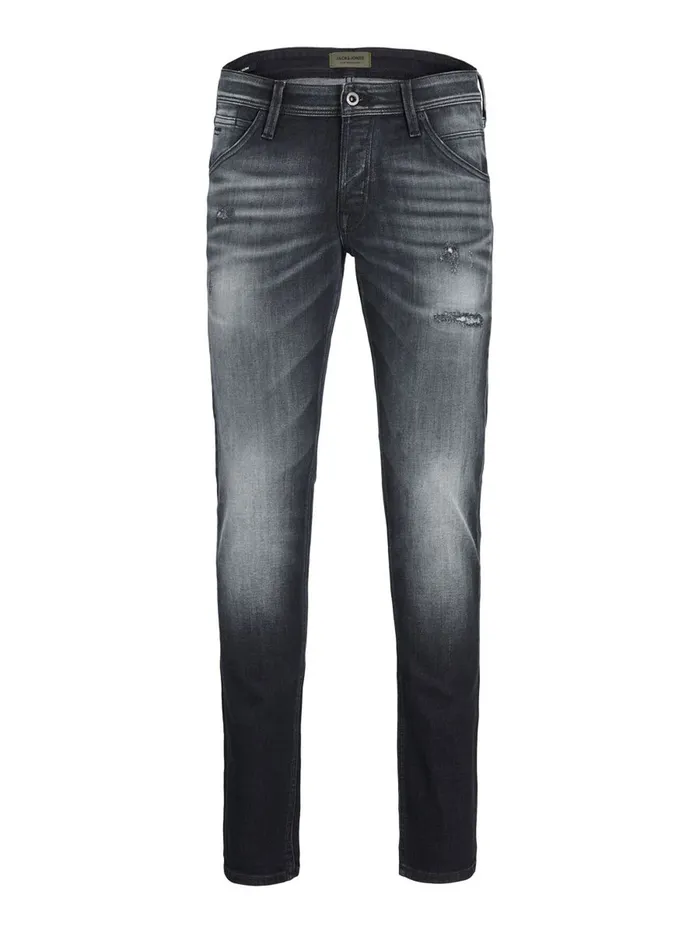 Slim Jeans JACK and JONES Mens GLENN ORIGINAL GE 737 SLIM FIT JEANS Blue Blue Denim