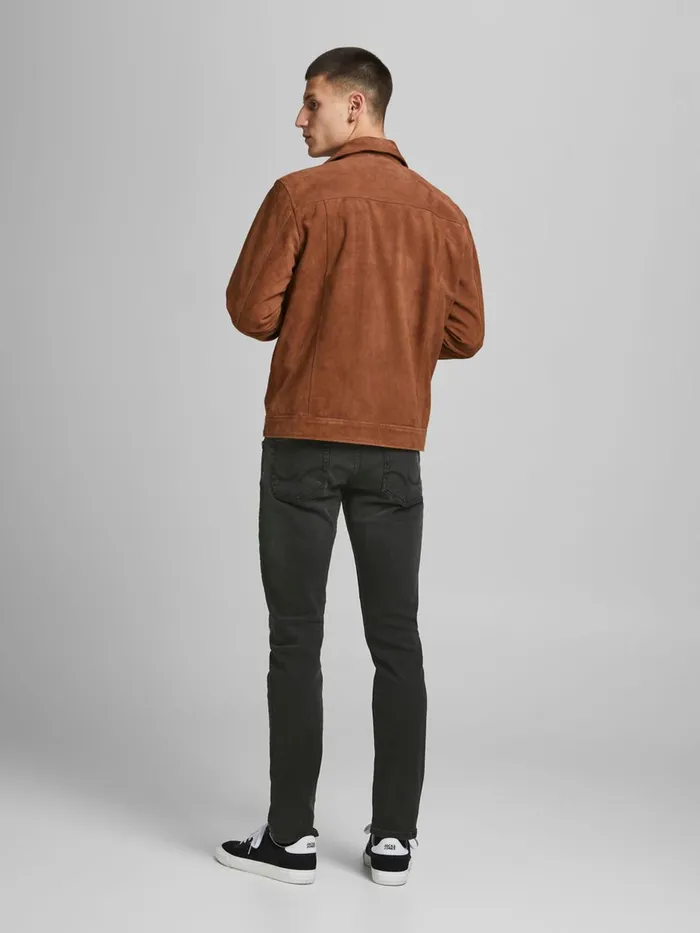 Slim Jeans JACK and JONES Mens GLENN ORIGINAL NA 099 SLIM FIT JEANS Grey Grey Denim