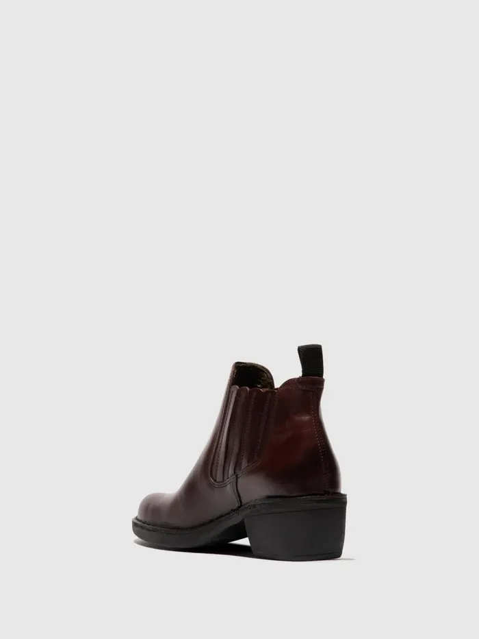 Slipon Ankle Boots MOOF103FLY WINE Women Fly London Ankle Boots