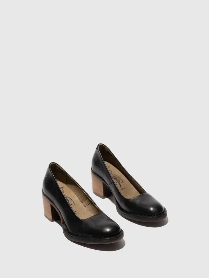 Slipon Shoes BERY104FLY BLACK Women Fly London Shoes