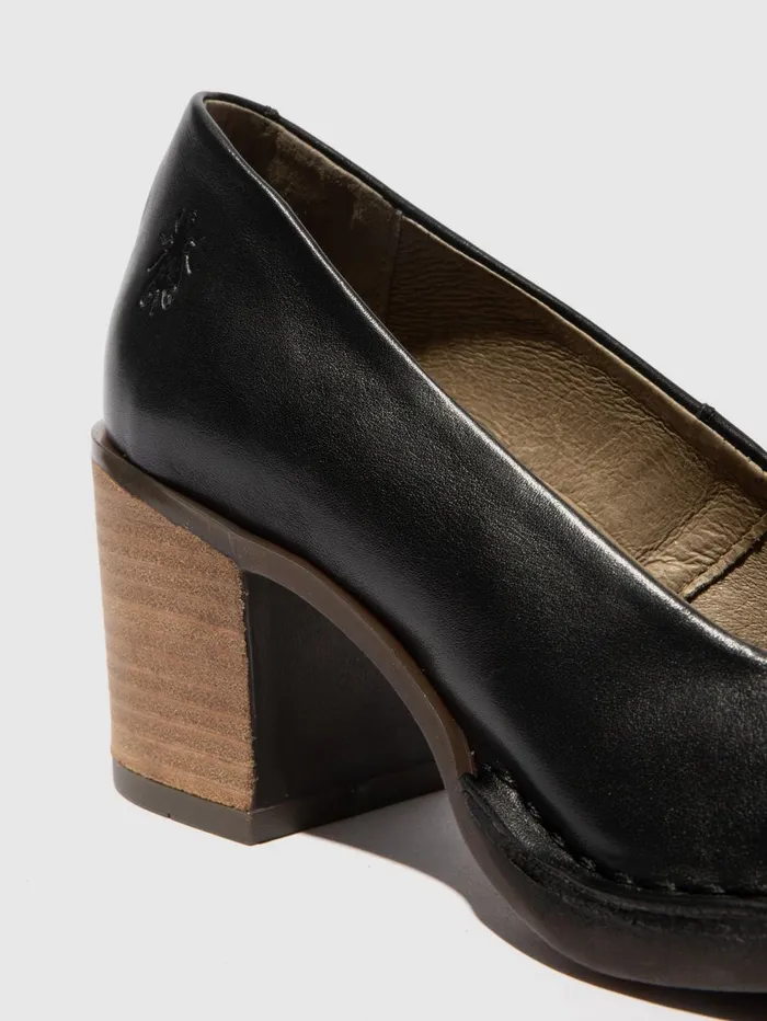 Slipon Shoes BERY104FLY BLACK Women Fly London Shoes