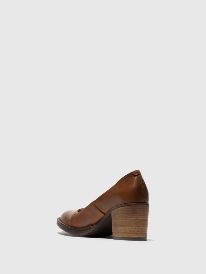 Slipon Shoes BERY104FLY COGNAC Women Fly London Shoes