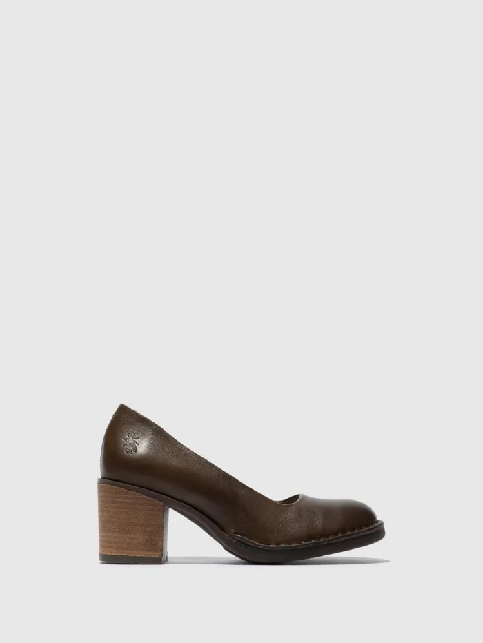 Slipon Shoes BERY104FLY MILITARY Women Fly London Shoes