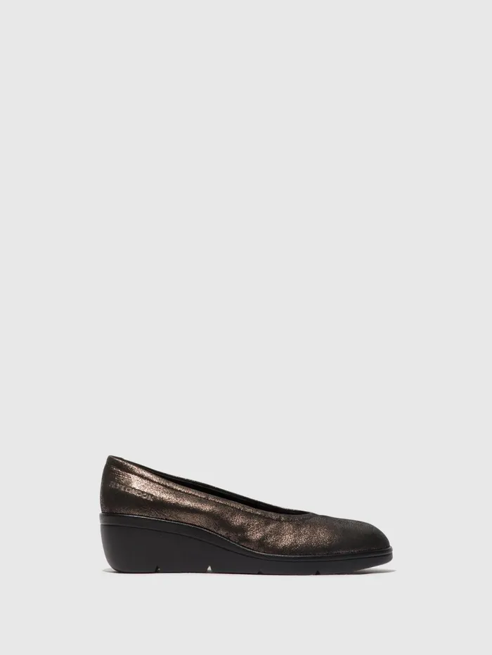 Slipon Shoes NUMA570FLY GRAPHITE Women Fly London Shoes