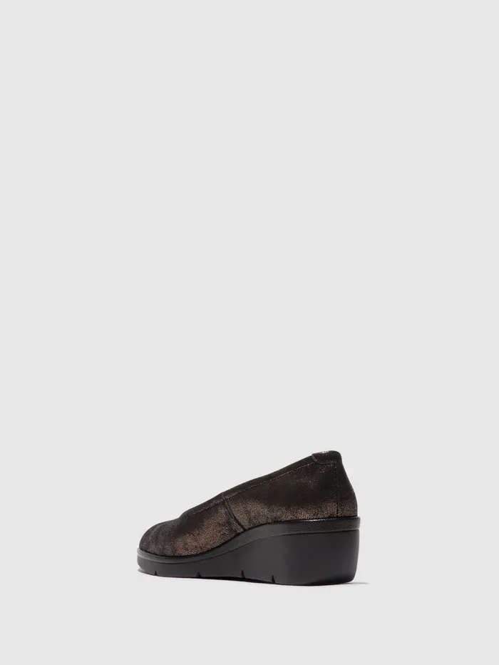 Slipon Shoes NUMA570FLY GRAPHITE Women Fly London Shoes